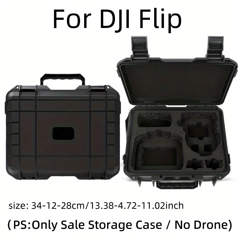 Drone Rc Cover - Für DJI Flip Hartschalen-Aufbewahrungskoffer, kompatibel mit