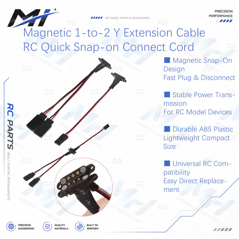 Magnetisches 1-zu-2 Y-Verlänge – Drone Rc Toy Bewertung und Preis